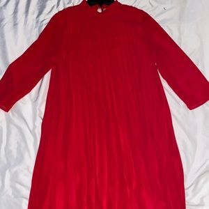 ASOS Red flowy dress
